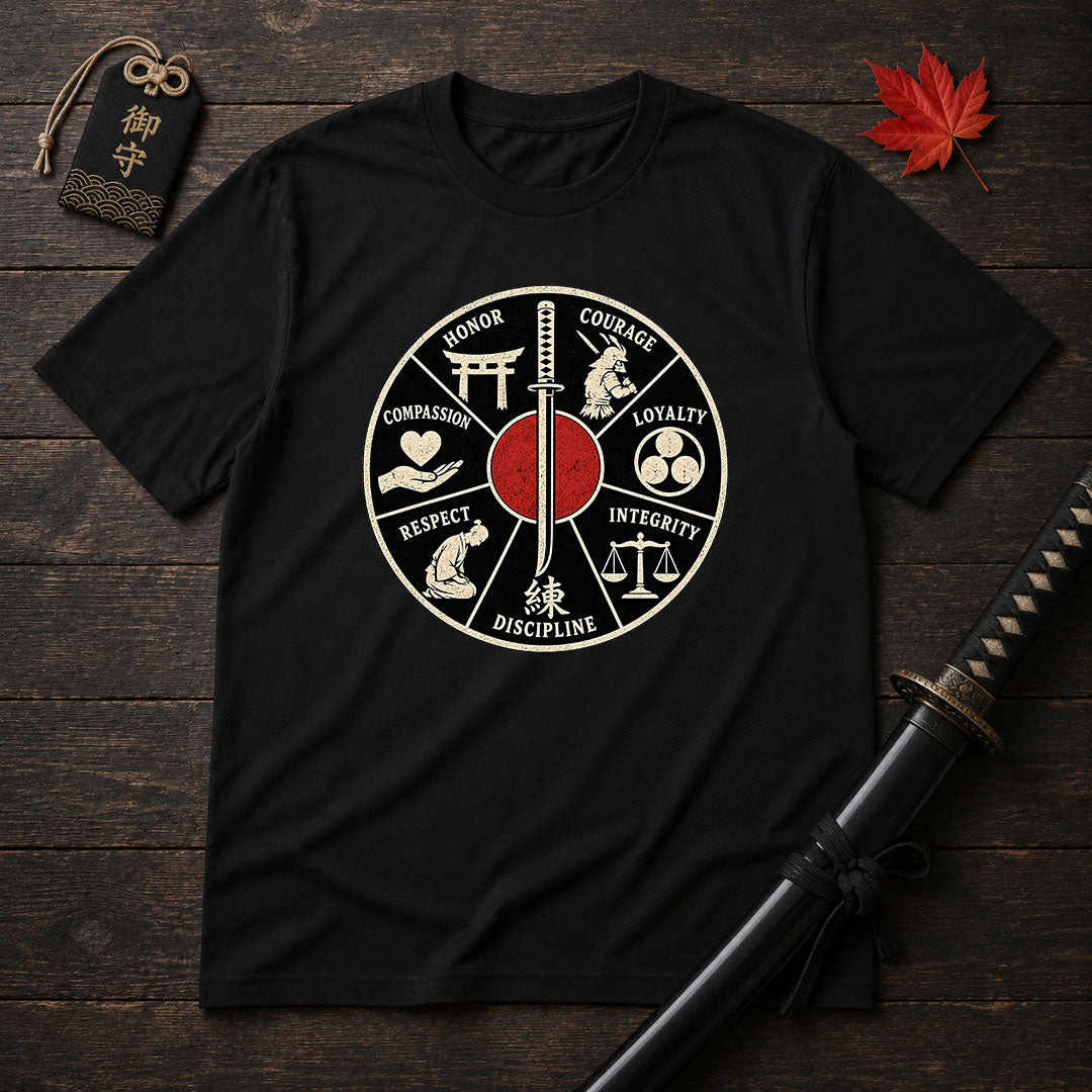 Samurai Code Emblem T-Shirt