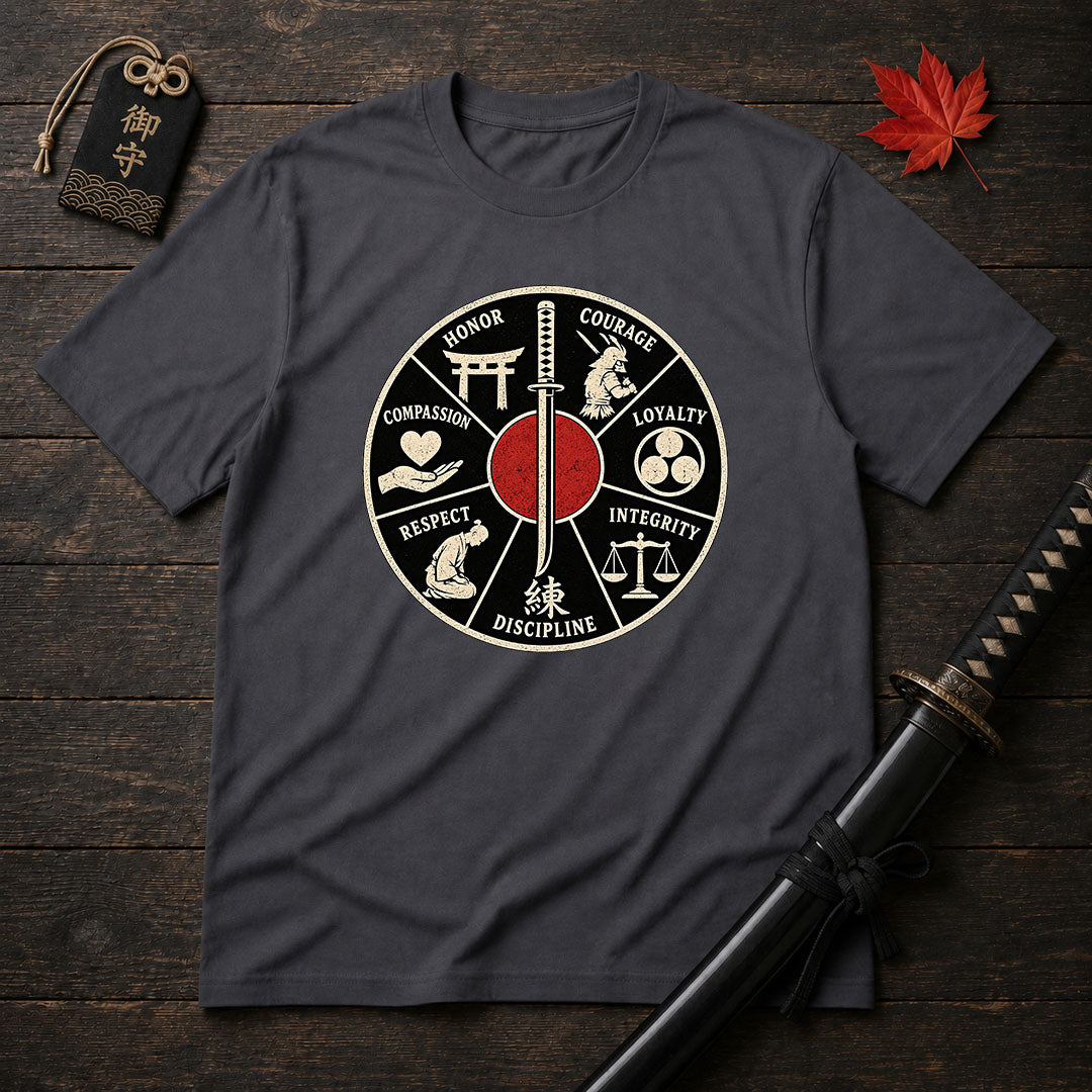Samurai Code Emblem T-Shirt