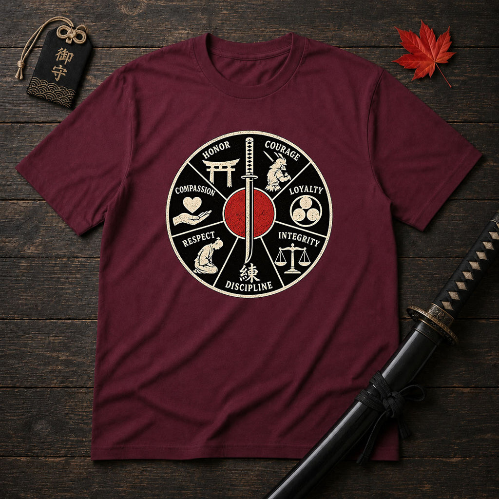 Samurai Code Emblem T-Shirt