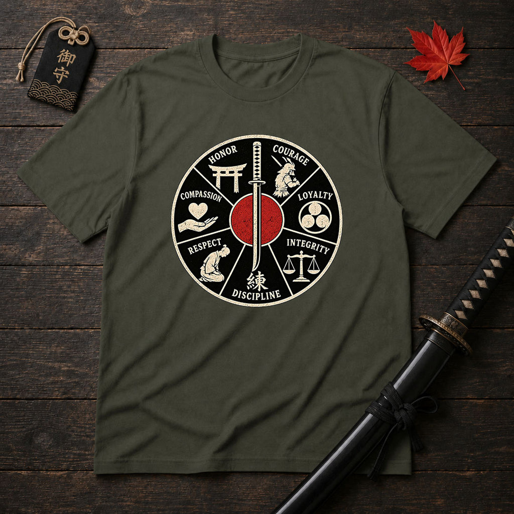 Samurai Code Emblem T-Shirt