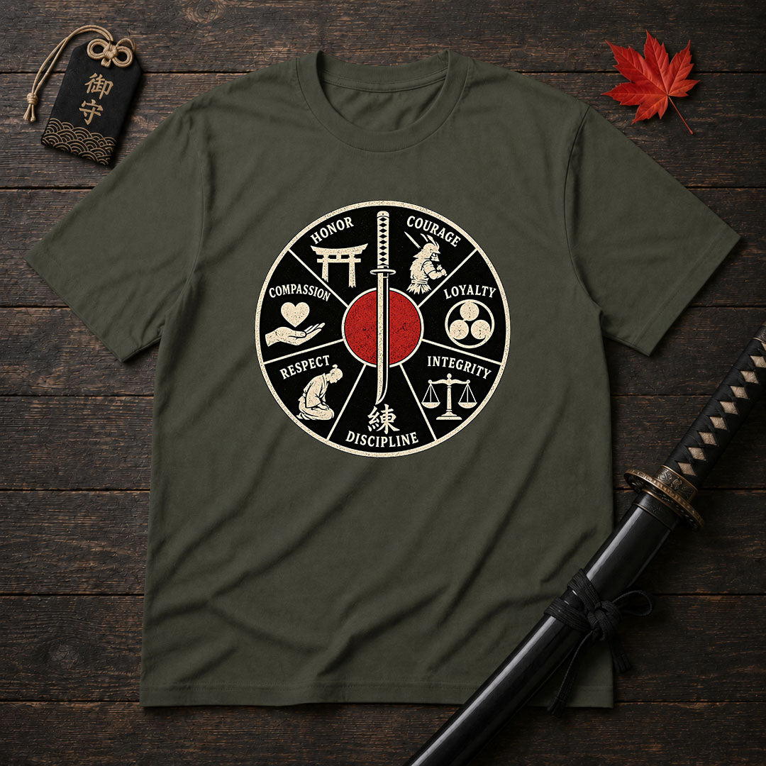 Samurai Code Emblem T-Shirt