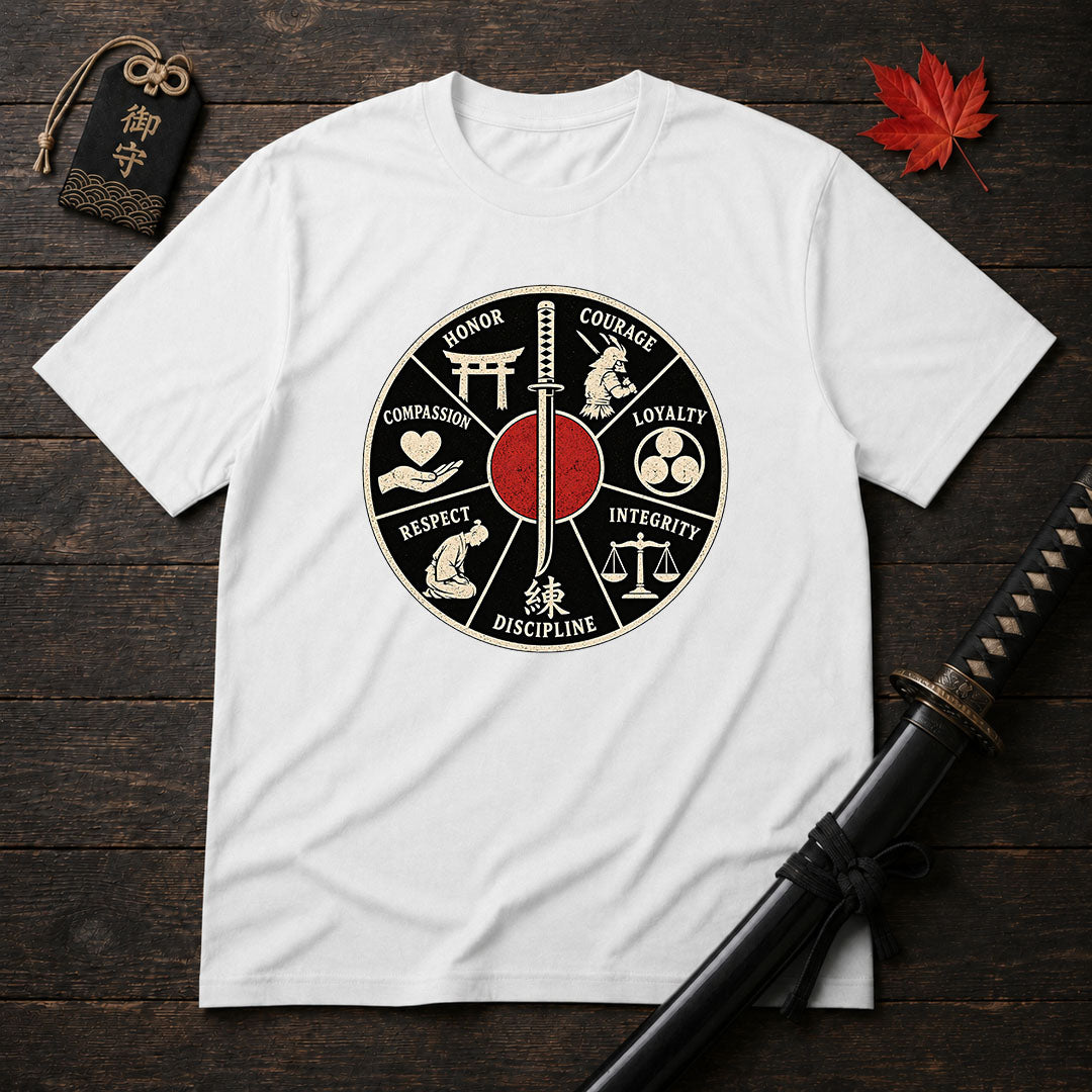Samurai Code Emblem T-Shirt