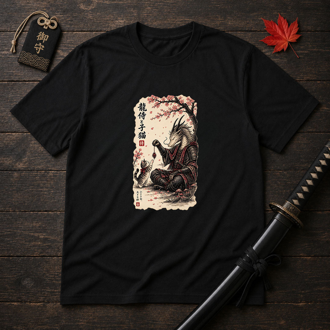 Samurai Dragon Playtime T-Shirt