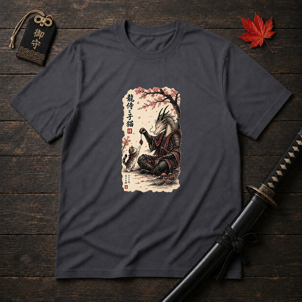Samurai Dragon Playtime T-Shirt