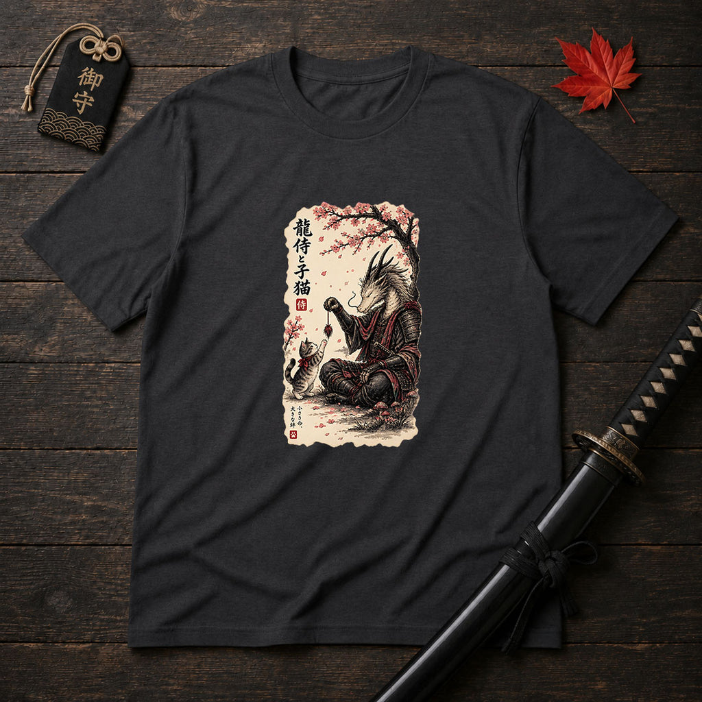 Samurai Dragon Playtime T-Shirt