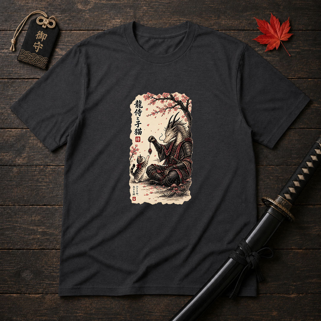 Samurai Dragon Playtime T-Shirt