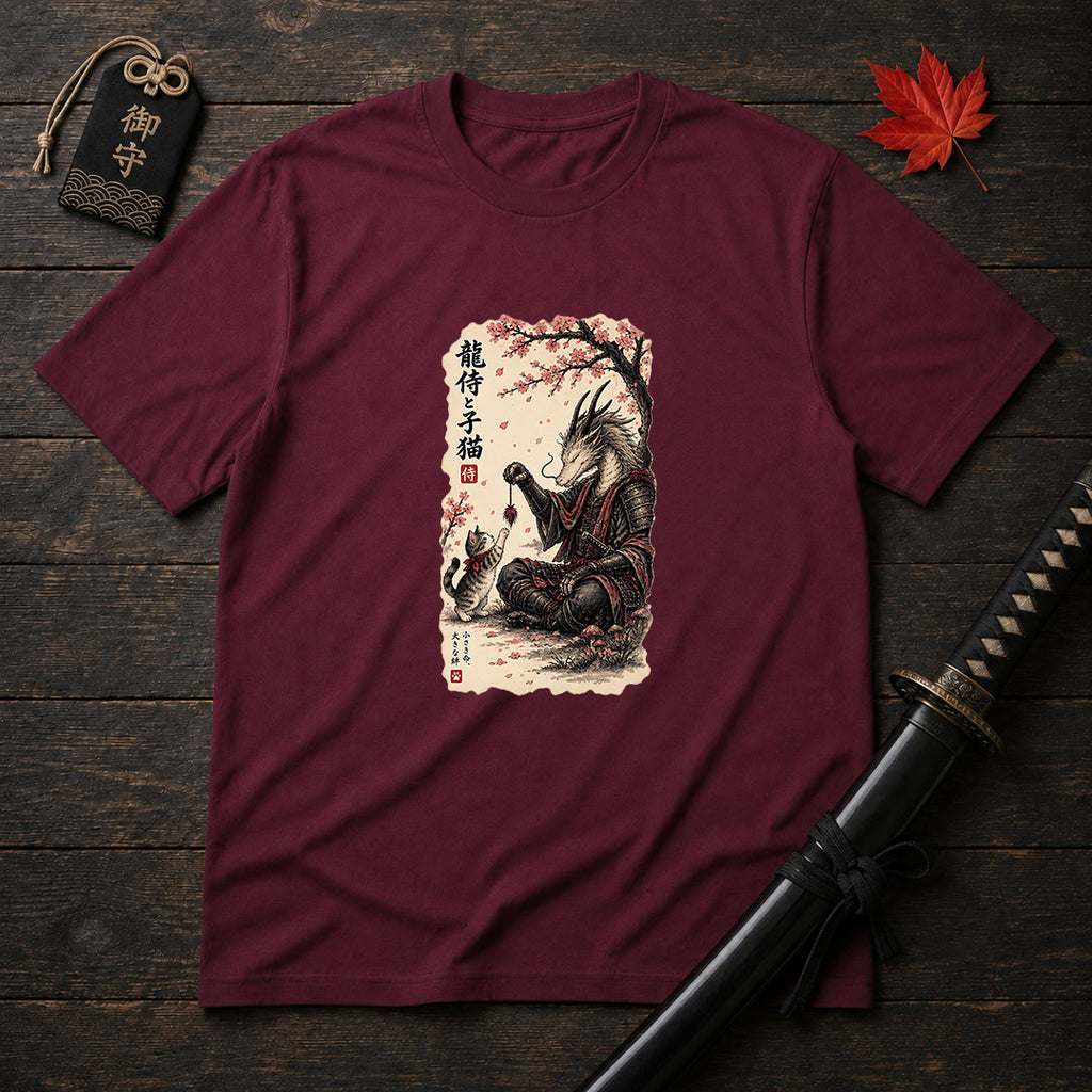 Samurai Dragon Playtime T-Shirt