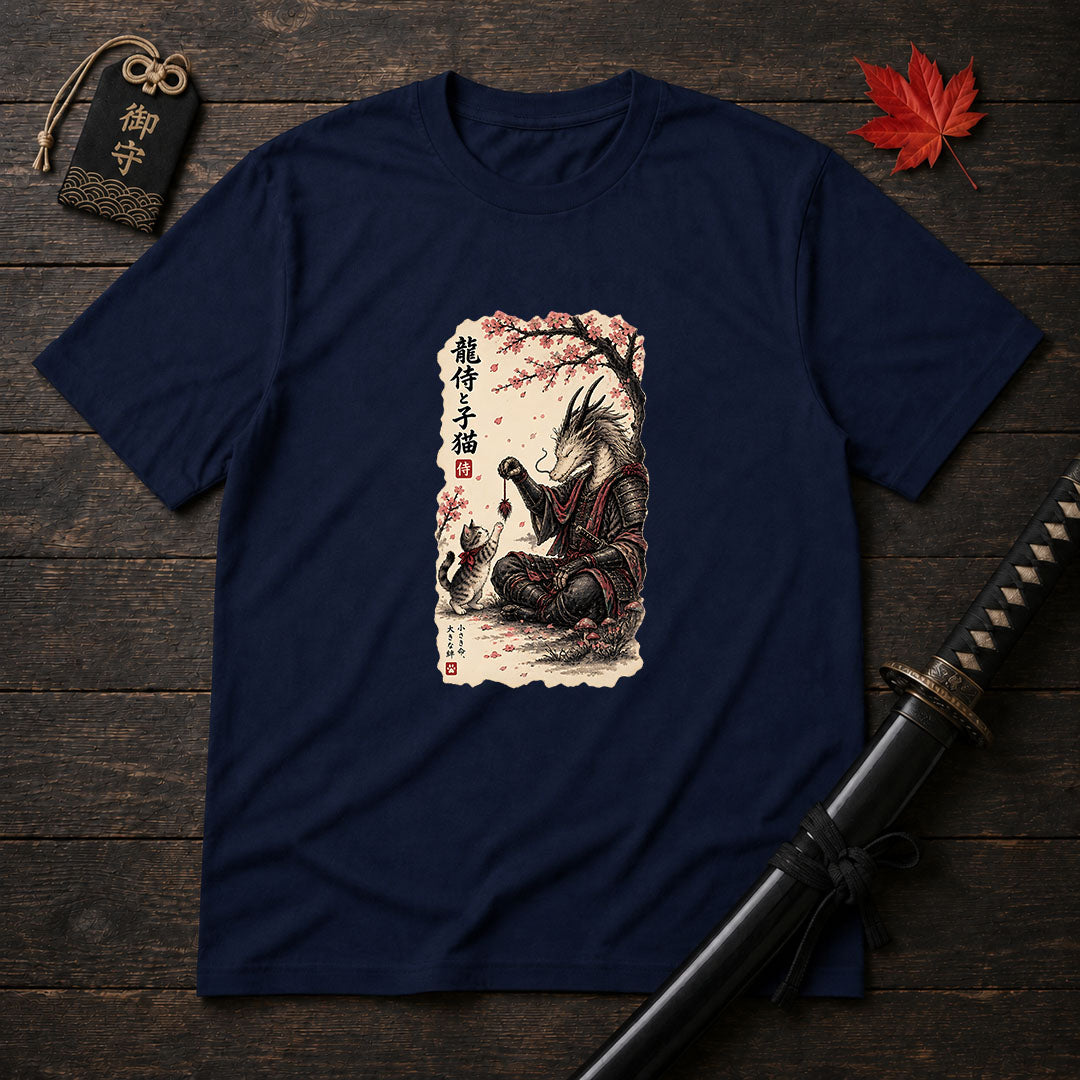 Samurai Dragon Playtime T-Shirt