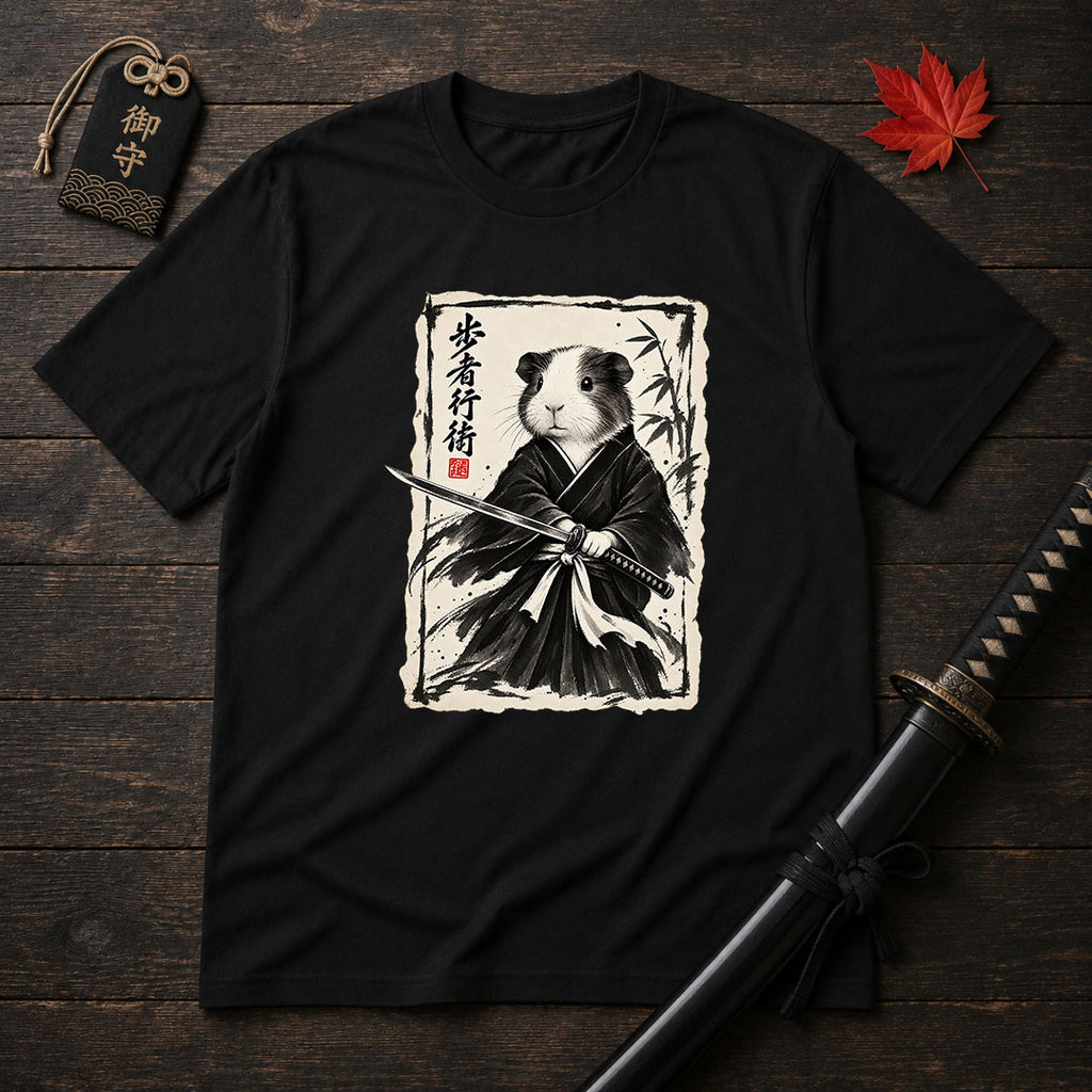 Samurai Guinea Pig T-Shirt