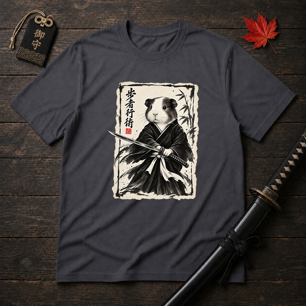 Samurai Guinea Pig T-Shirt