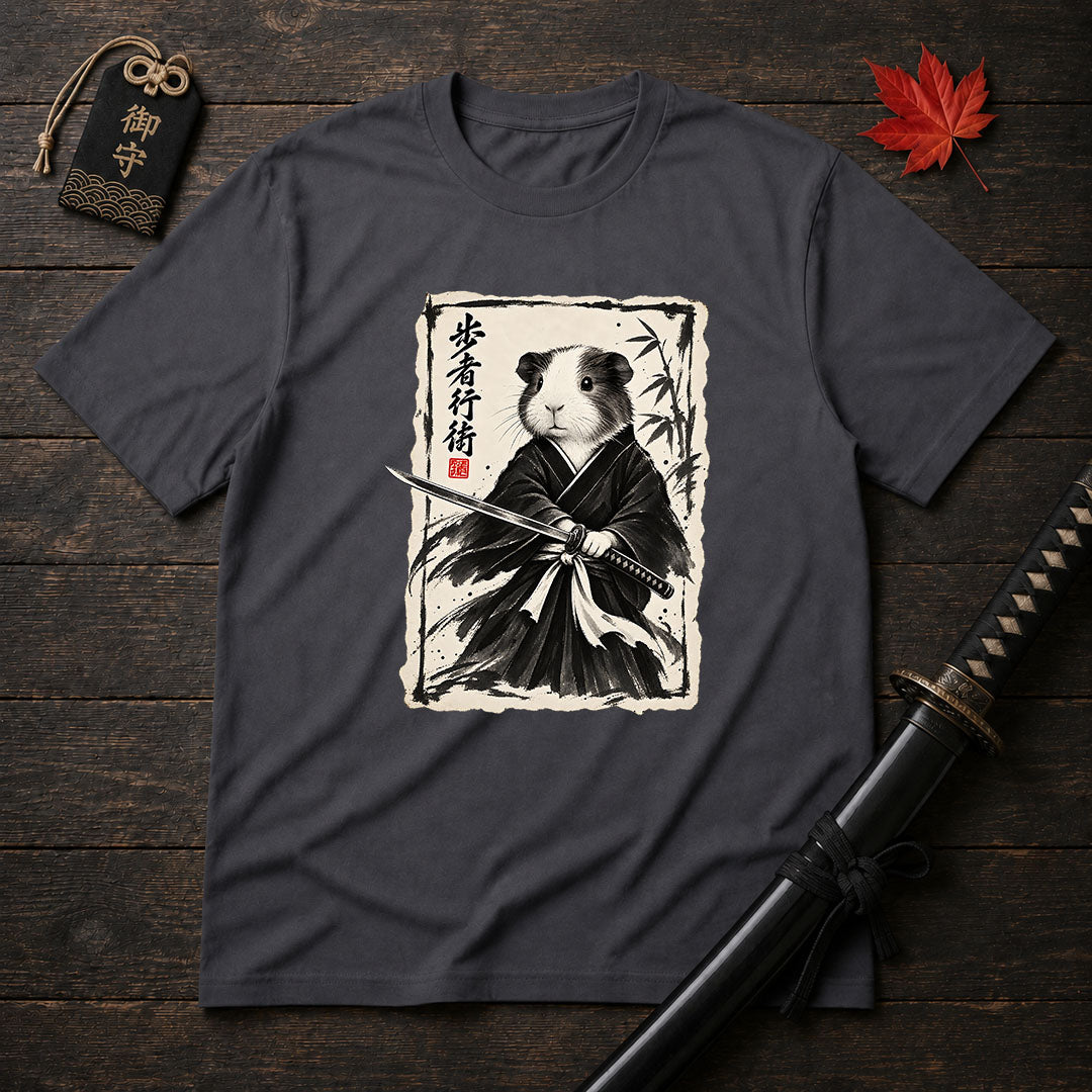 Samurai Guinea Pig T-Shirt