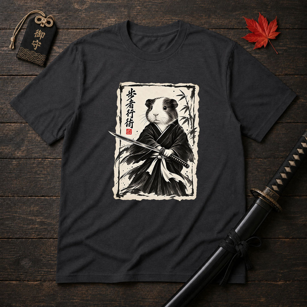Samurai Guinea Pig T-Shirt
