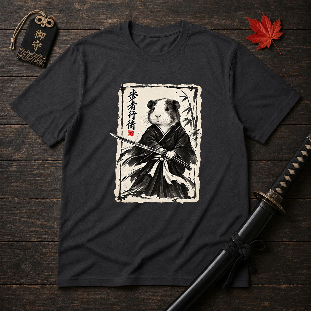 Samurai Guinea Pig T-Shirt
