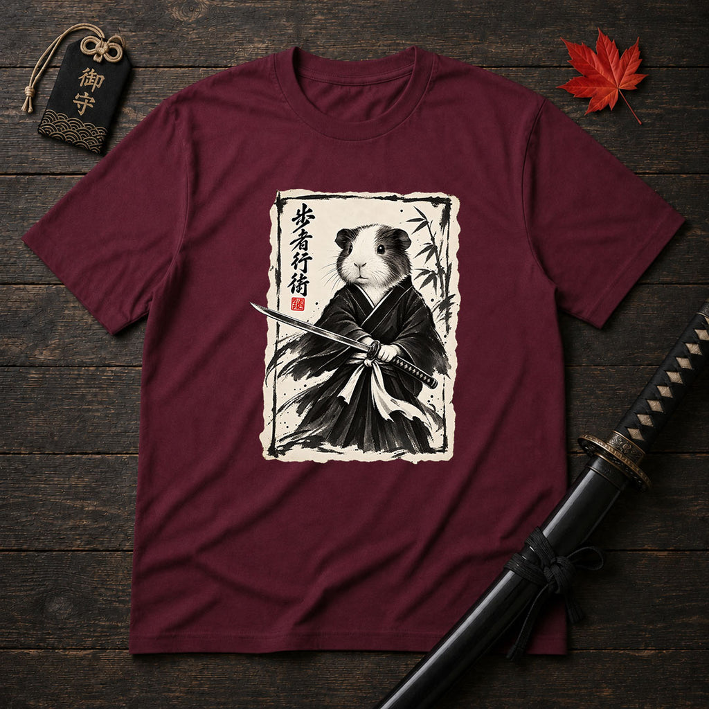 Samurai Guinea Pig T-Shirt