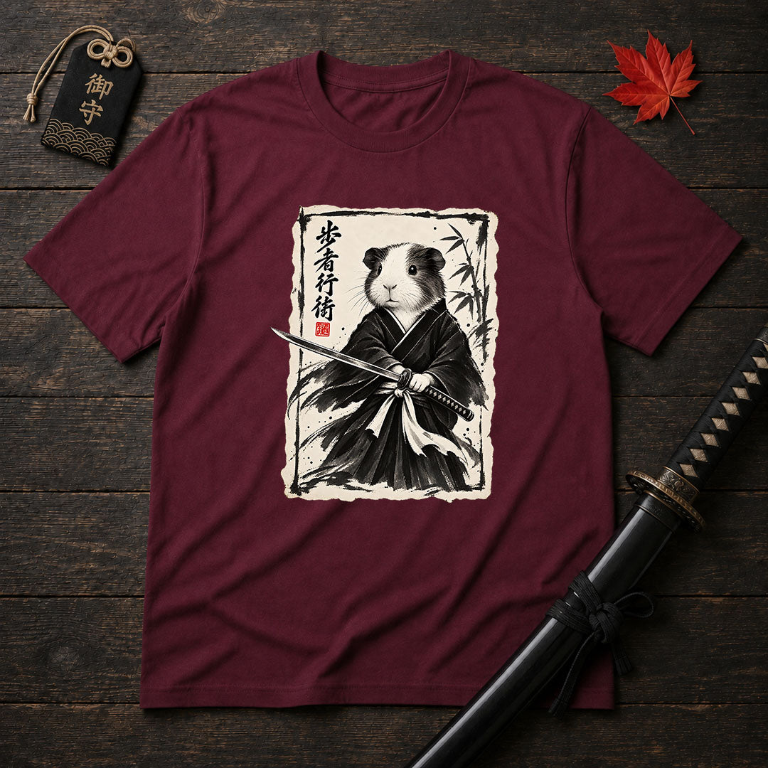 Samurai Guinea Pig T-Shirt