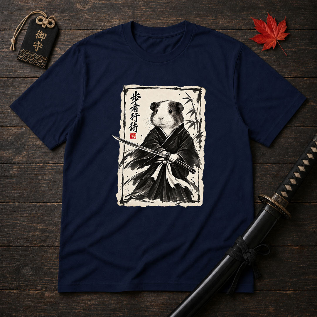 Samurai Guinea Pig T-Shirt
