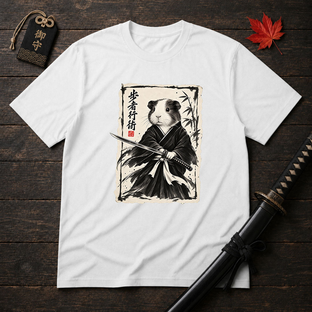 Samurai Guinea Pig T-Shirt