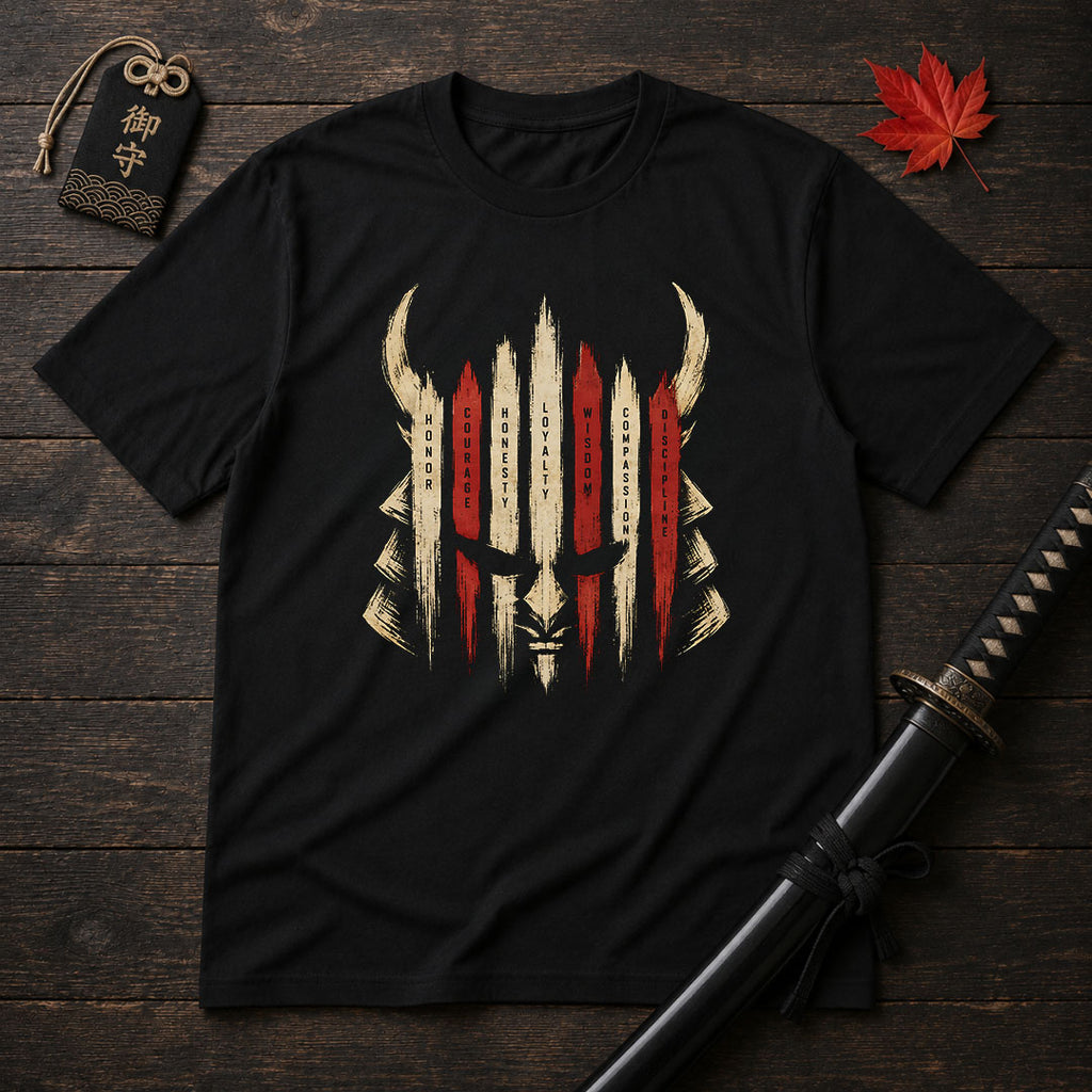Samurai Helmet Values T-Shirt