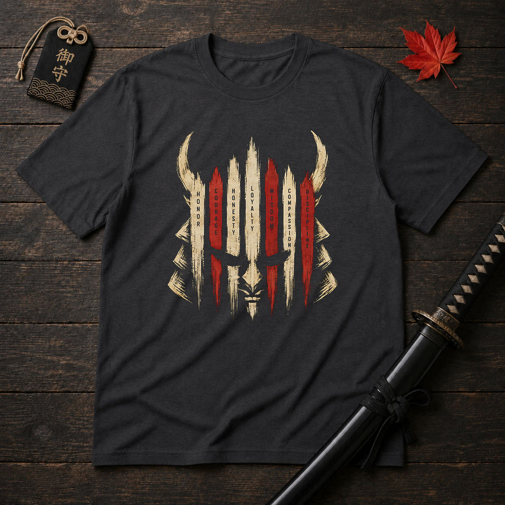 Samurai Helmet Values T-Shirt