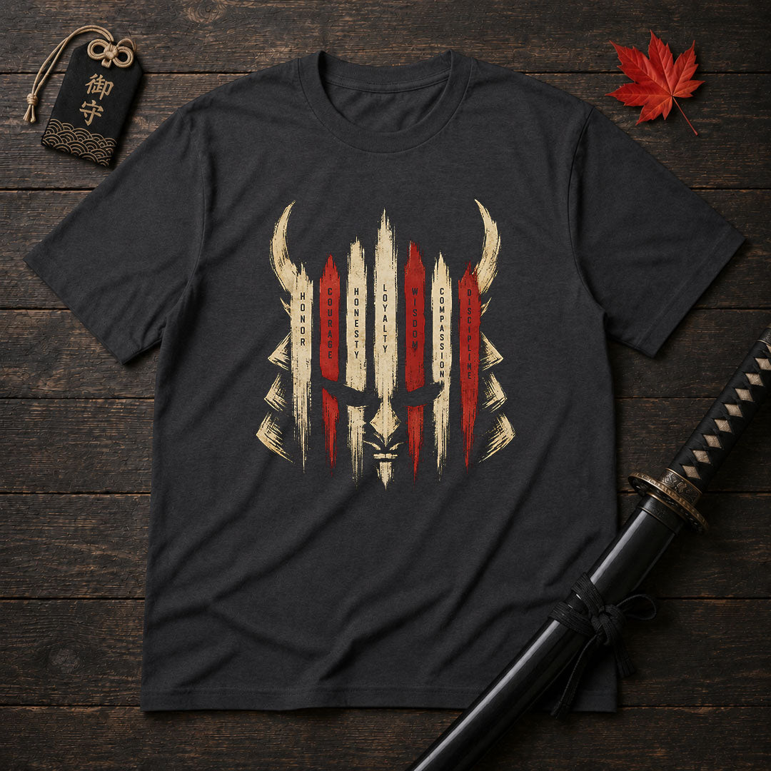 Samurai Helmet Values T-Shirt