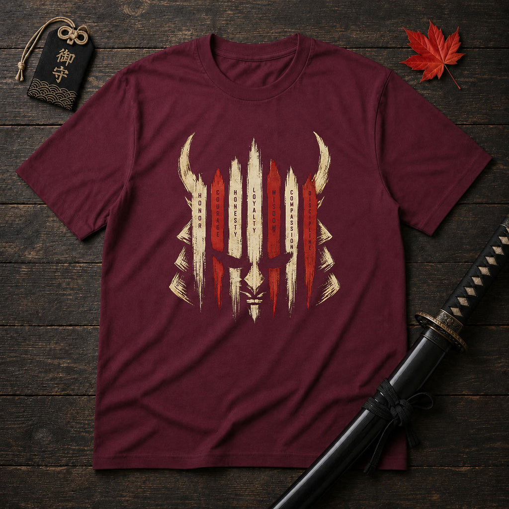 Samurai Helmet Values T-Shirt