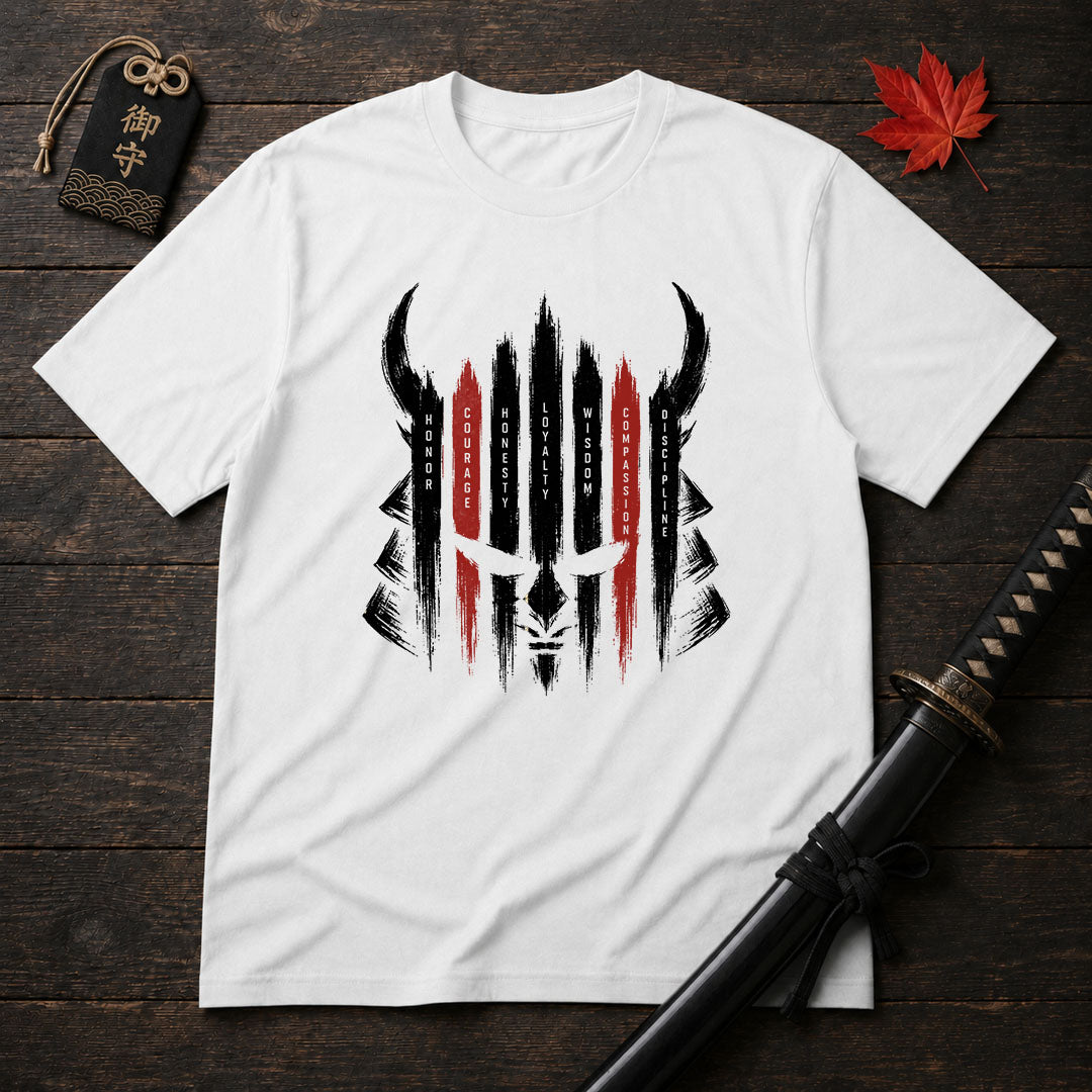 Samurai Helmet Values T-Shirt