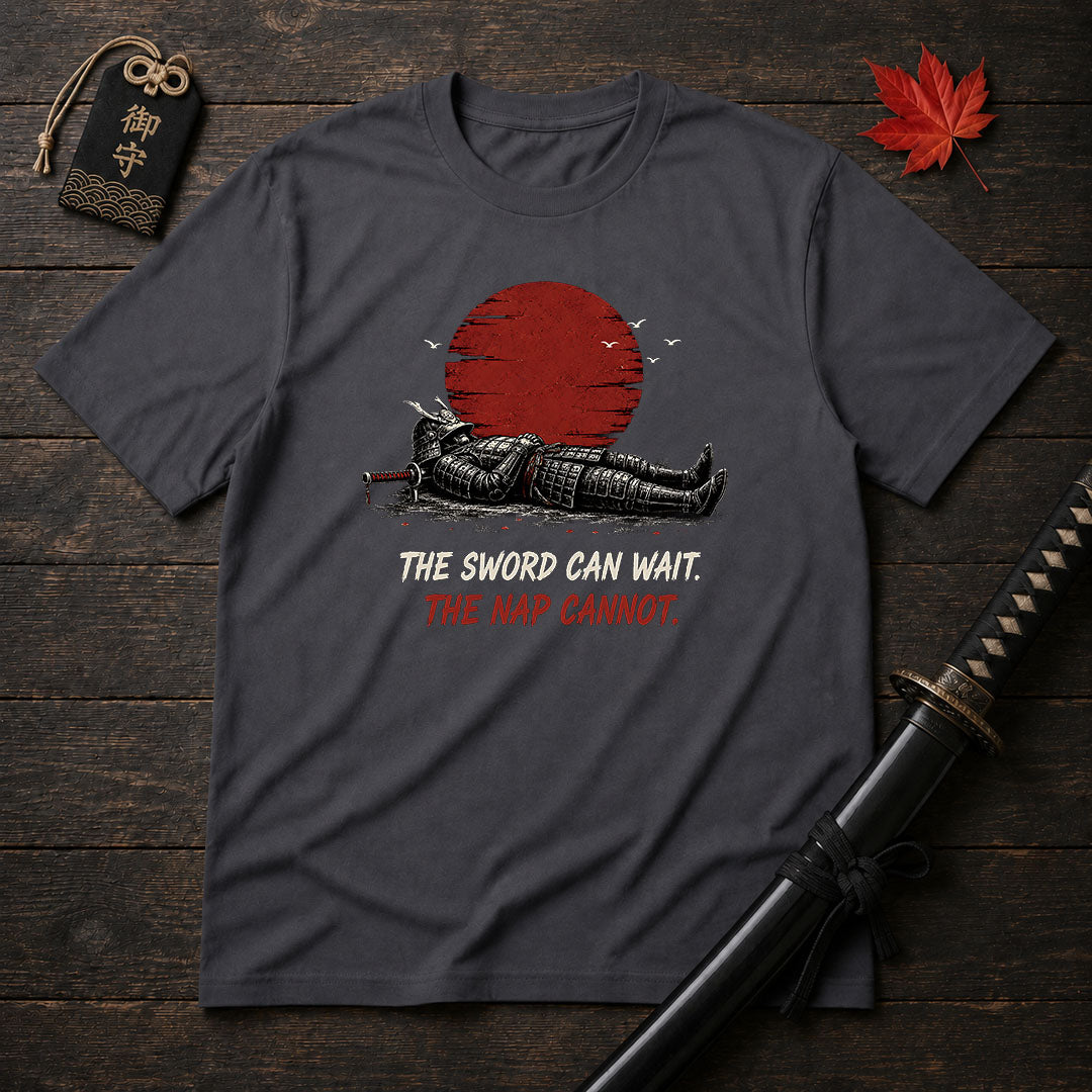 Samurai Nap With Sun T-Shirt