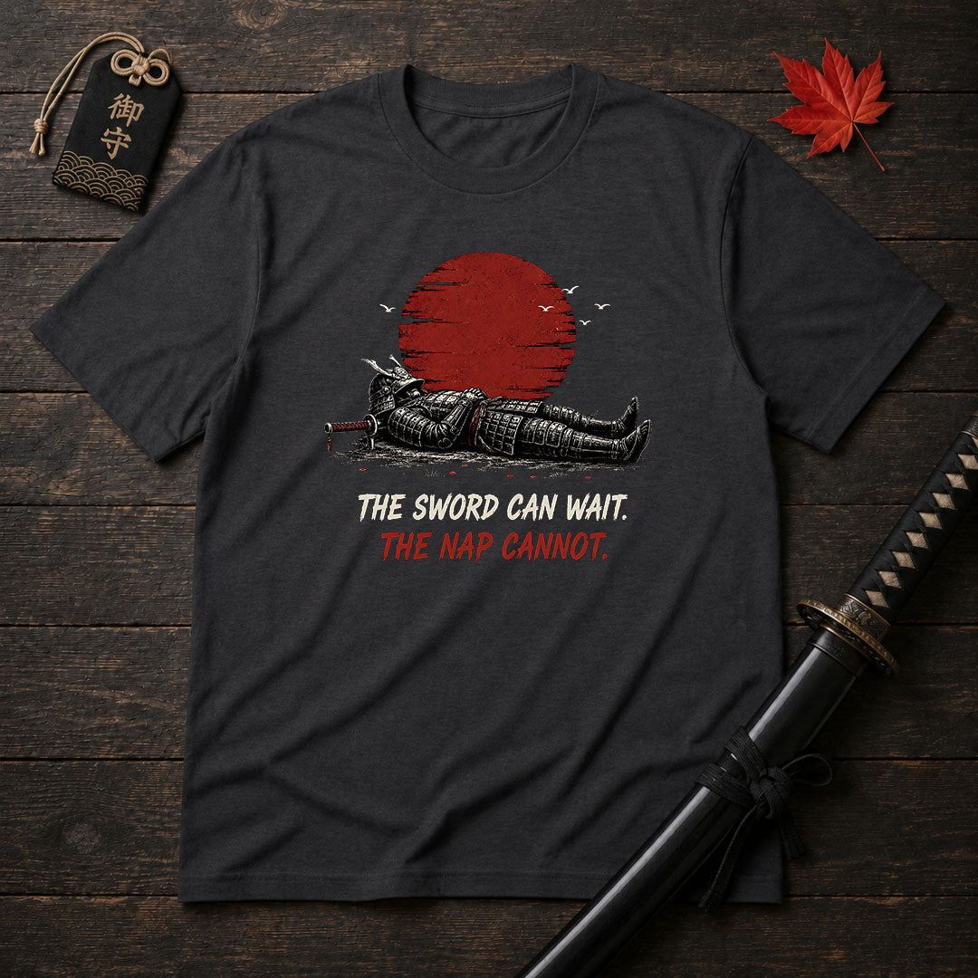 Samurai Nap With Sun T-Shirt