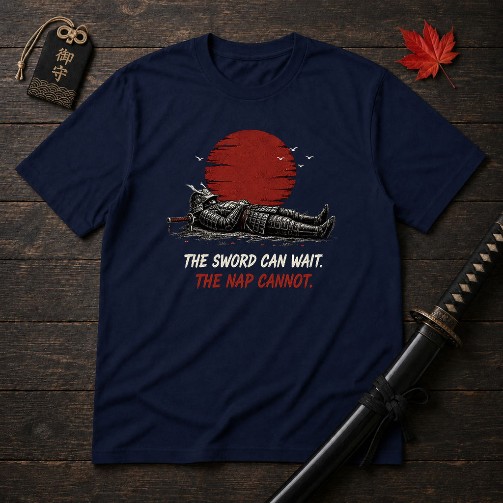 Samurai Nap With Sun T-Shirt