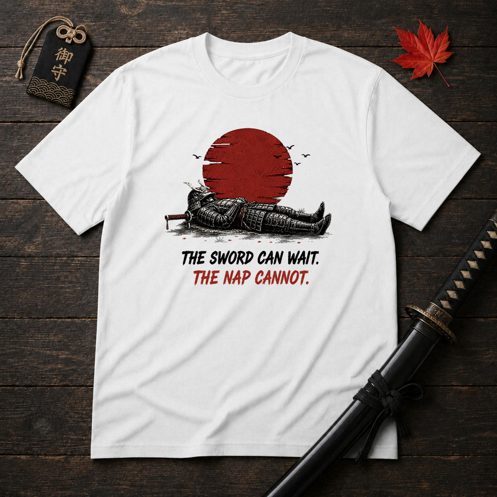Samurai Nap With Sun T-Shirt