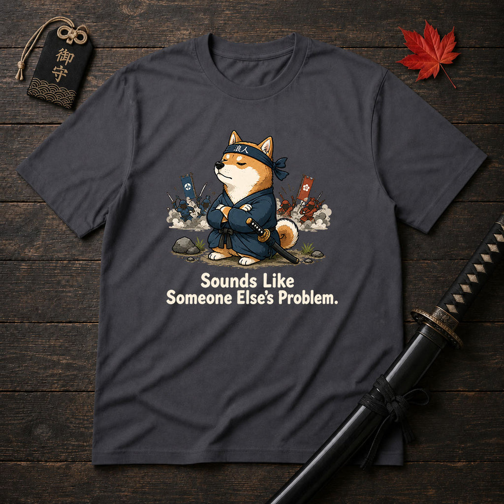 Samurai Shiba Dog T-Shirt