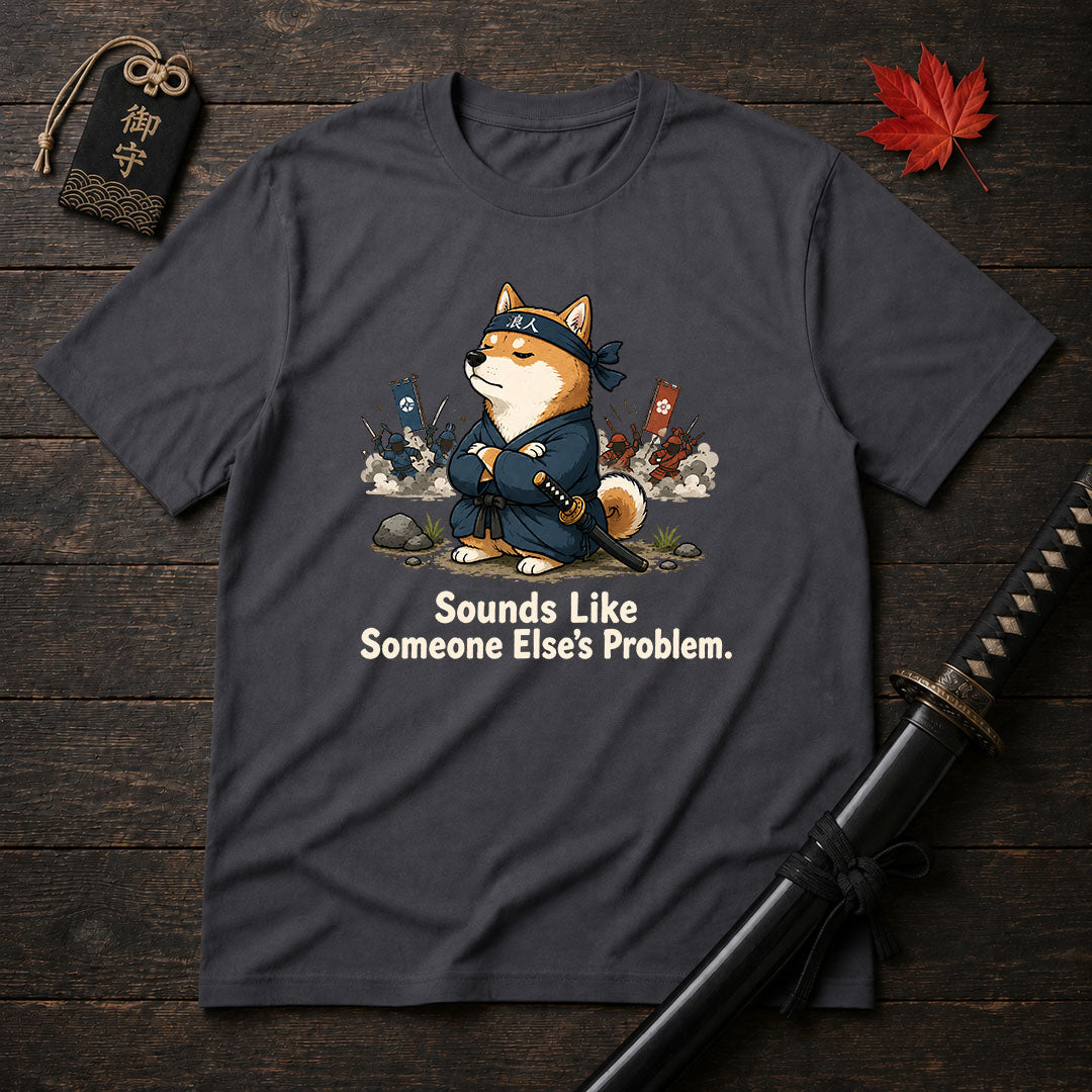 Samurai Shiba Dog T-Shirt