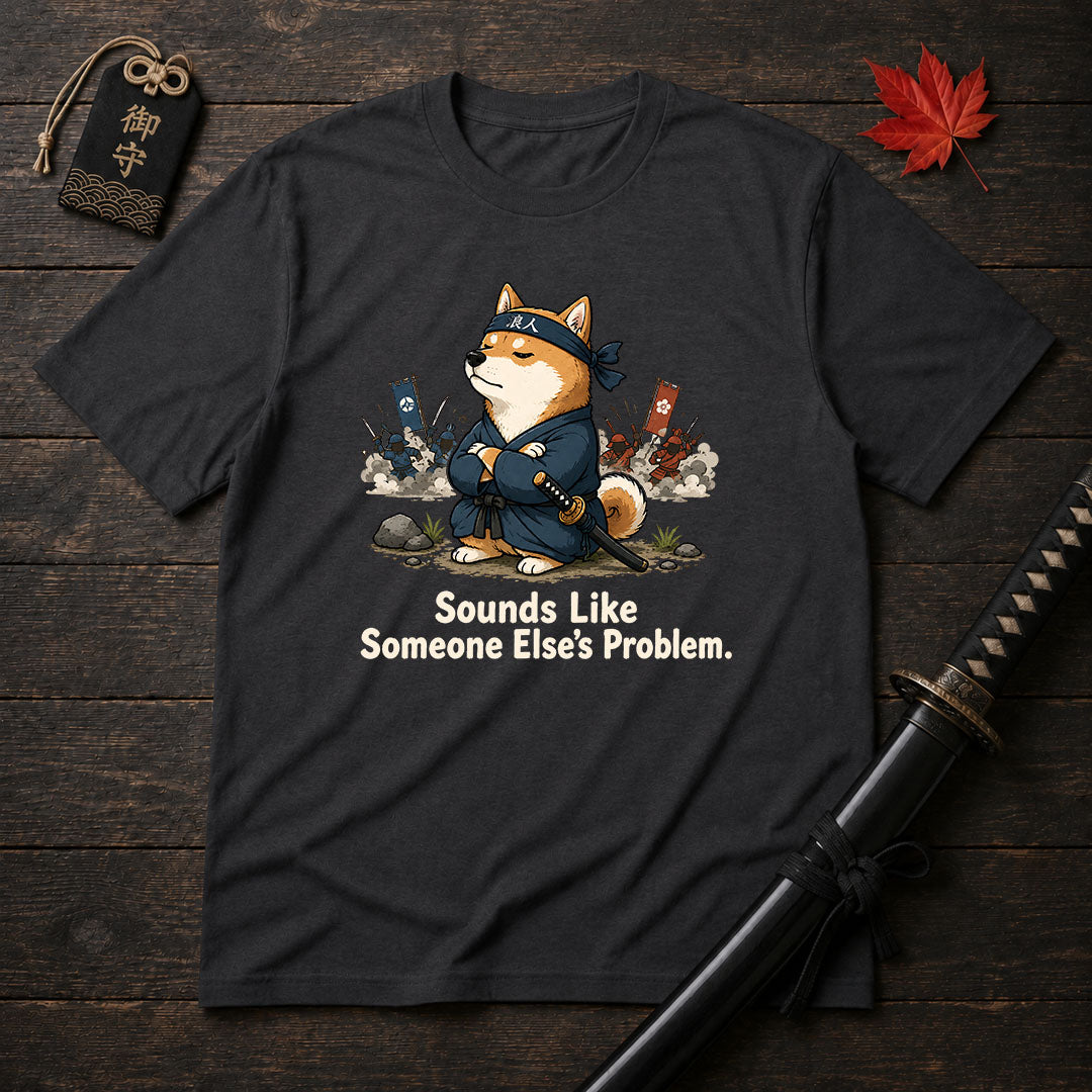 Samurai Shiba Dog T-Shirt