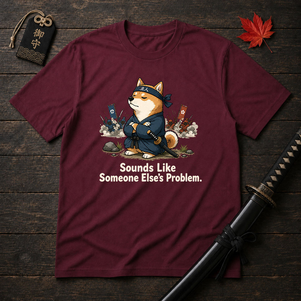 Samurai Shiba Dog T-Shirt