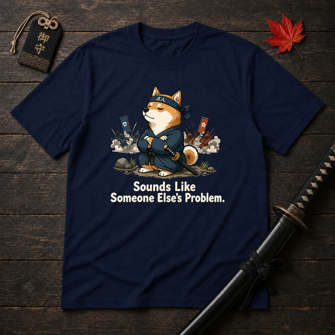 Samurai Shiba Dog T-Shirt