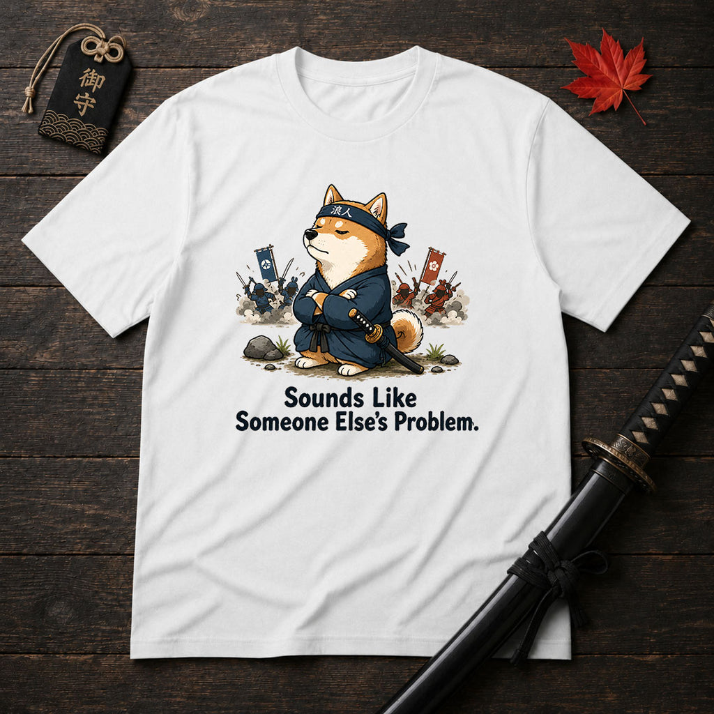 Samurai Shiba Dog T-Shirt