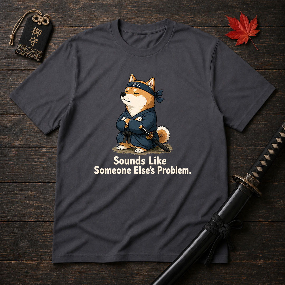 Samurai Shiba Says T-Shirt