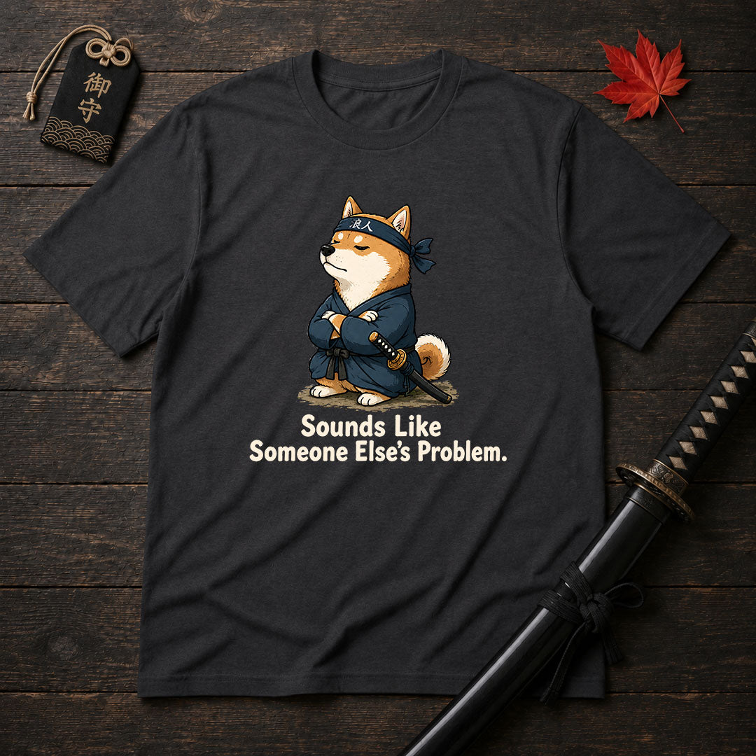 Samurai Shiba Says T-Shirt