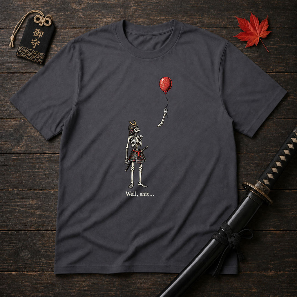 Samurai Skeleton Balloon T-Shirt
