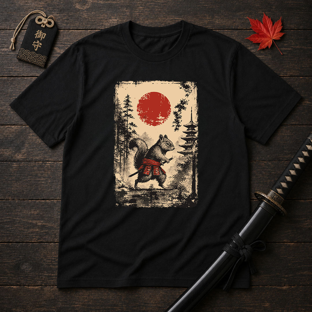 Samurai Squirrel T-Shirt