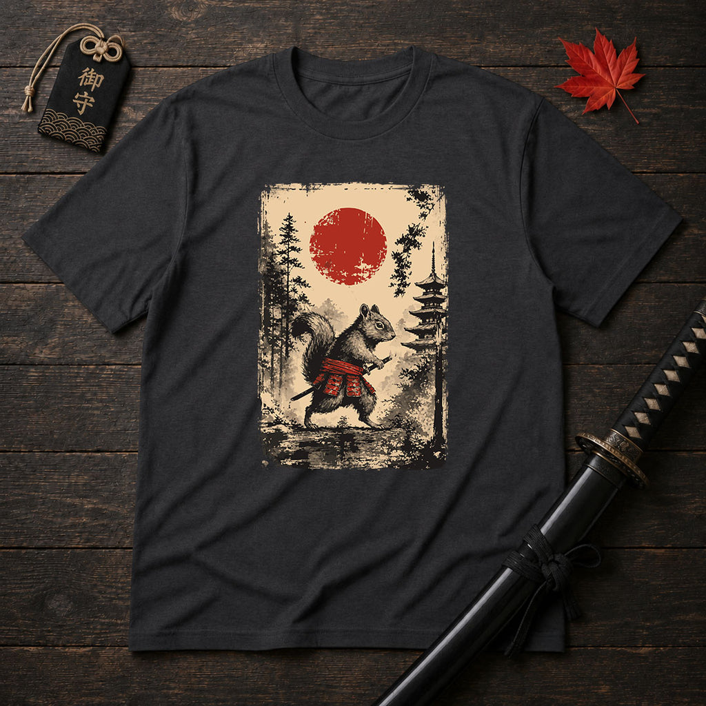 Samurai Squirrel T-Shirt