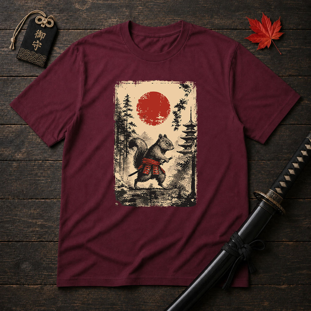 Samurai Squirrel T-Shirt
