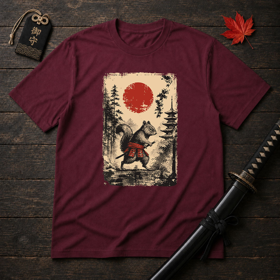 Samurai Squirrel T-Shirt