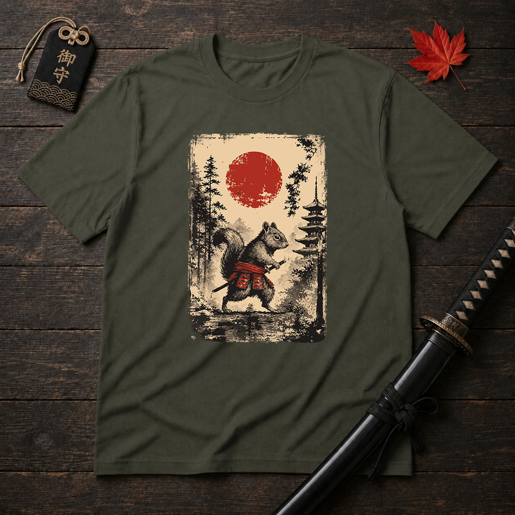 Samurai Squirrel T-Shirt