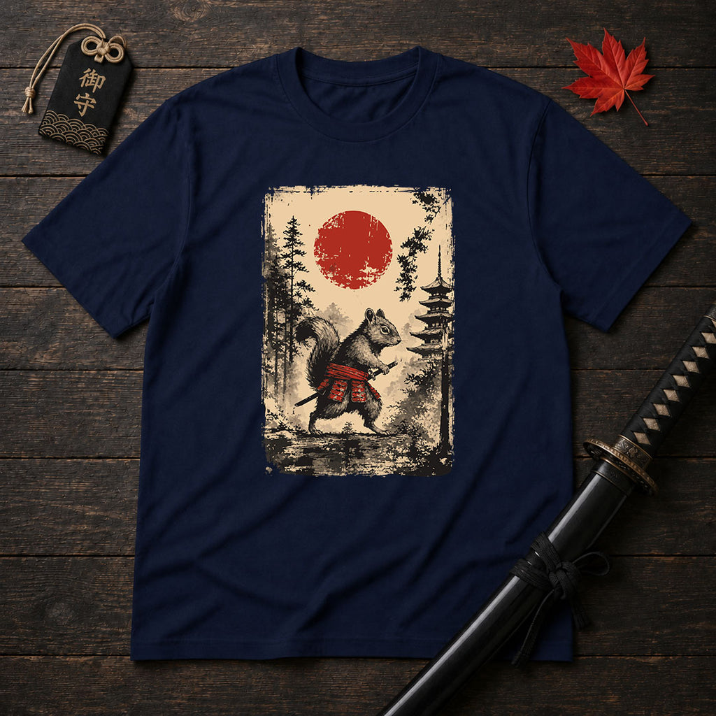 Samurai Squirrel T-Shirt