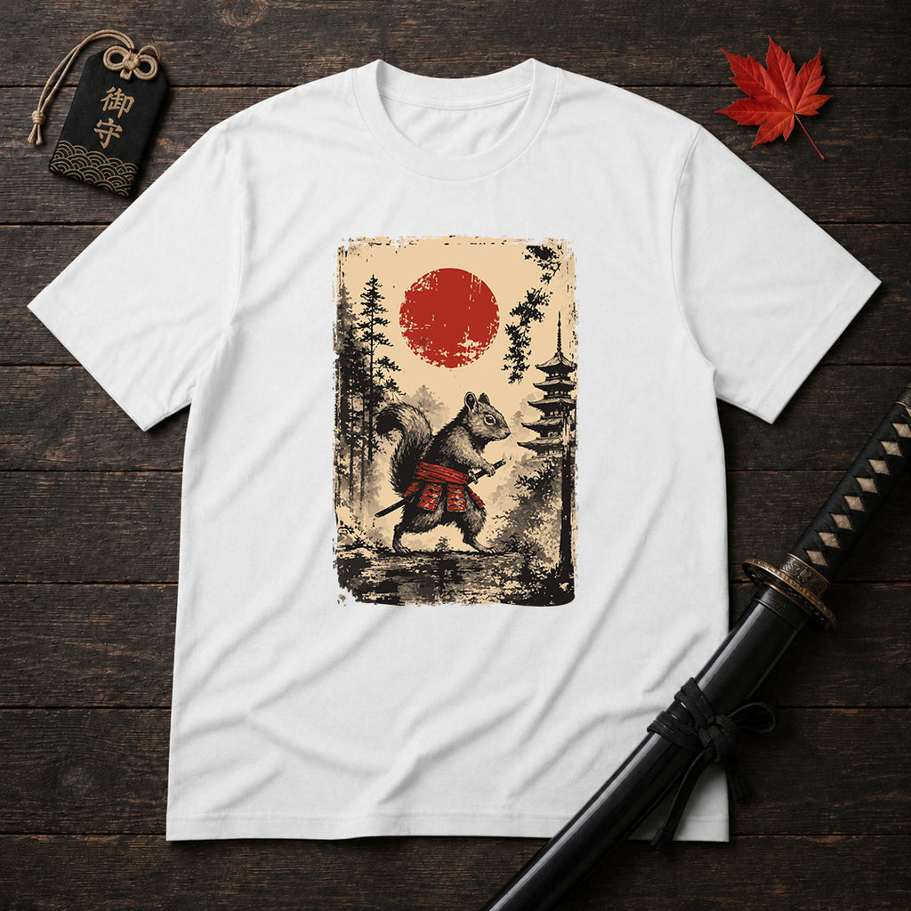 Samurai Squirrel T-Shirt