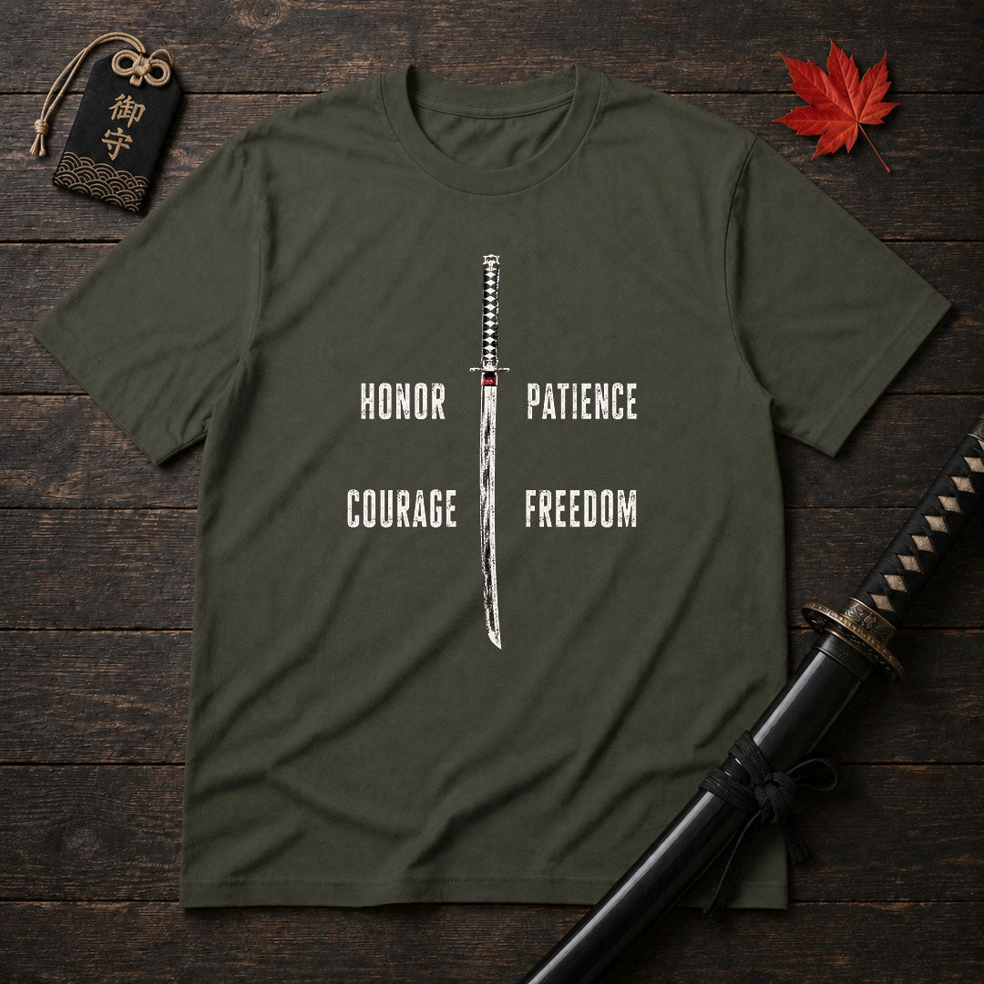 Samurai Sword Values T-Shirt