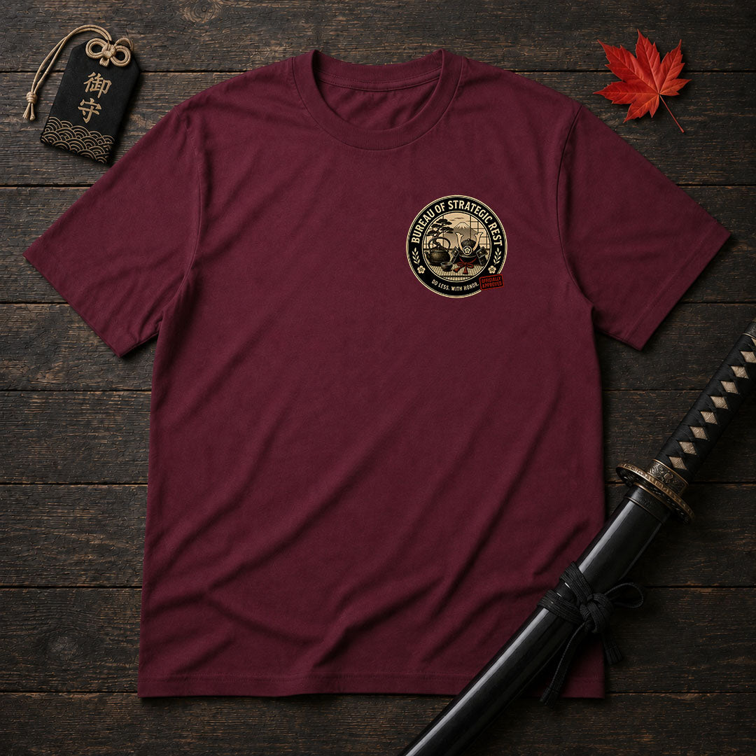 Samurai Tea And Helm T-Shirt