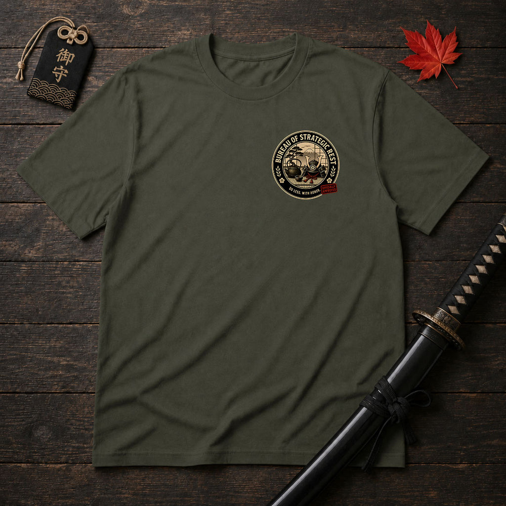 Samurai Tea And Helm T-Shirt