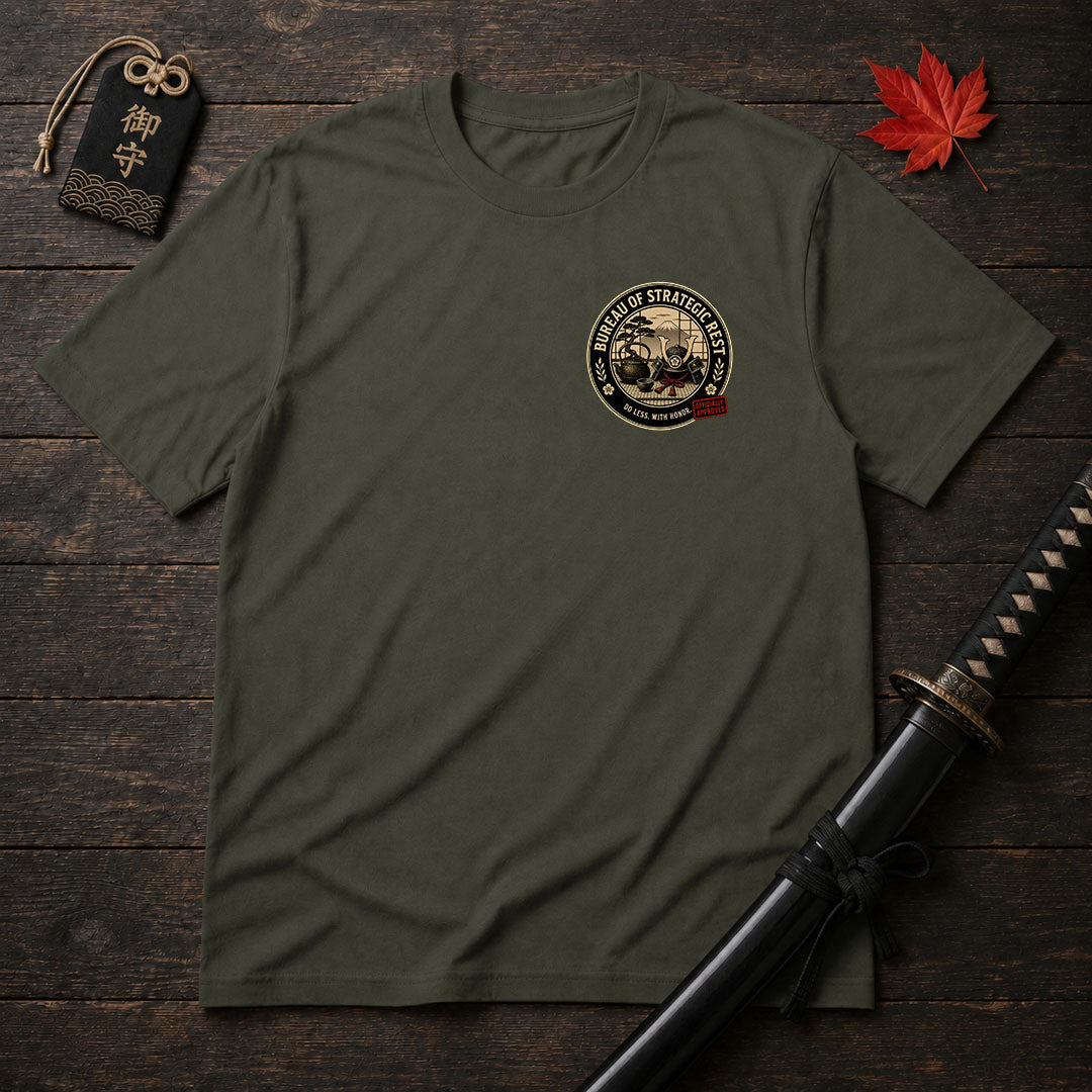 Samurai Tea And Helm T-Shirt